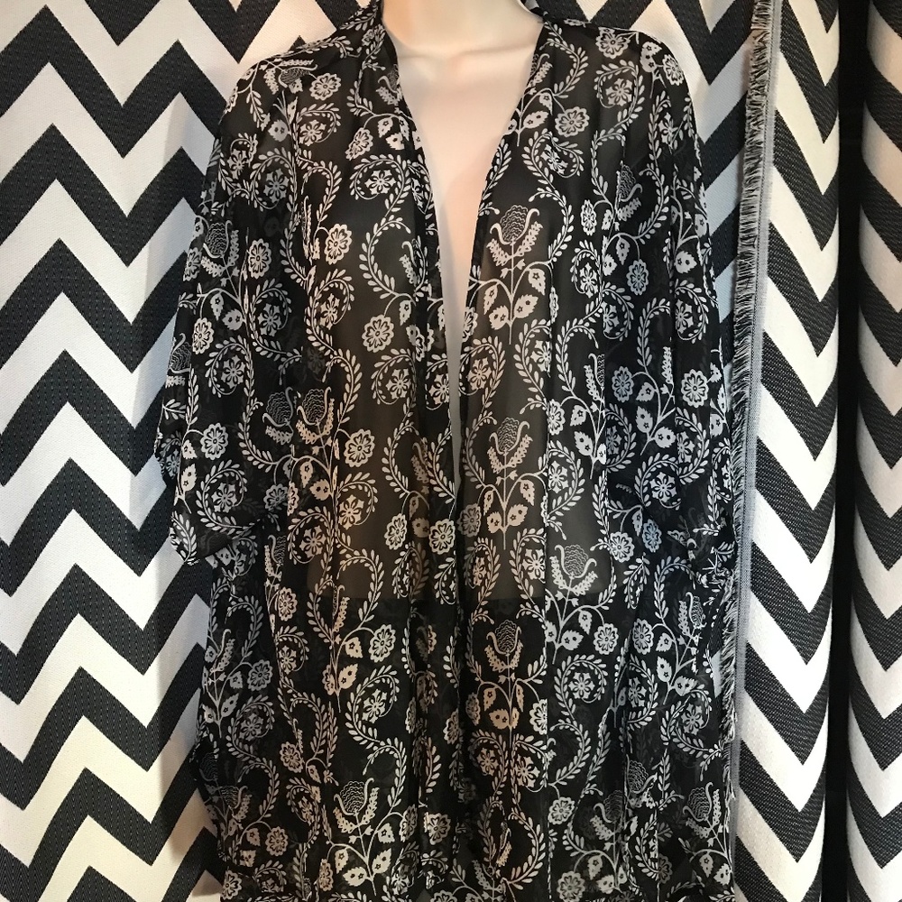 Flowy Kimono/ Swim Cover Up